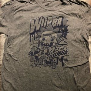 Rick and morty funko tee shirt xl